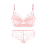 Plus Size Women's Bralette Set