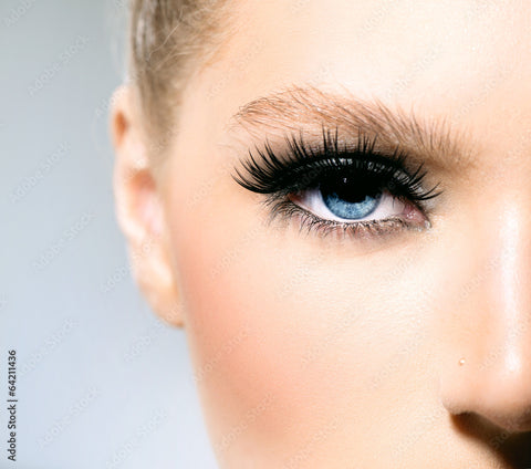 3D Natural Reusable Mink Lashes LX96 Wispy Glam Look | Glam Bra USA