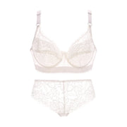 Plus Size Women's Bralette Set
