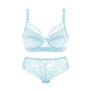 Plus Size Women's Bralette Set